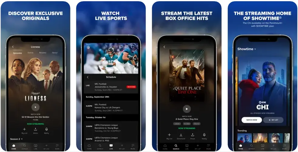 Paramount+ Video Streaming App